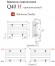 Радиатор стальной трубчатый VELAR Q 750 H (40-40) выбор цвета и варианта подключения Радиатор стальной трубчатый VELAR Q 750 H (40-40) выбор цвета и варианта подключения