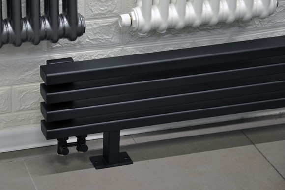 Напольный стальной трубчатый радиатор Steel Hot N 1500 (30-60) боковое и нижнее подключение Напольный стальной трубчатый радиатор Steel Hot N 1500 (30-60) боковое и нижнее подключение