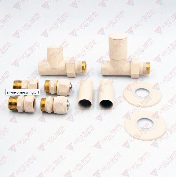 Комплект проходной "All In One" VARIO TERM Swing PEX / CU (выбор цвета)