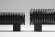 Напольный конвектор SAVVA серия Timber KN 220х340 (черный дуб) нижнее 50 мм подключение