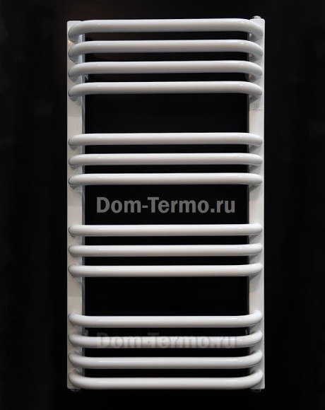 узкий Электрический полотенцесушитель с терморегулятором, TERMA ALEX, белый, RAL 9016, узкие белые полотенцесушители 400-760 мм, фото