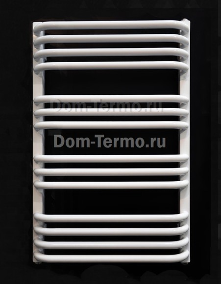 Электрический полотенцесушитель с терморегулятором, TERMA ALEX, белый, RAL 9016, белые полотенцесушители 500-760 мм, фото