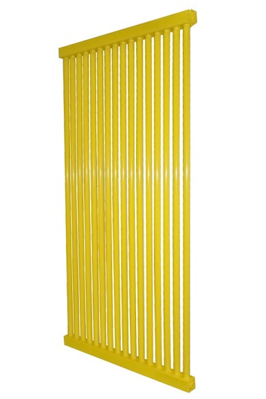 Стальной трубчатый радиатор KZTO RADIATOR РС 1-1200 (Боковое / нижнее подключение)