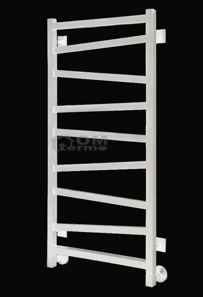 Приоритет PRIOFORM QUADRO ZIGZAG QZ1 500x835 (белый) водяной полотенцесушитель из нержавеющей стали (30х15)