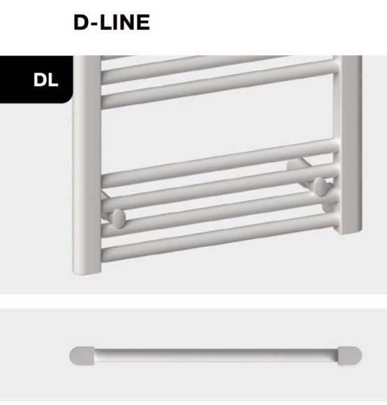 Электрический полотенцесушитель RIFAR D-LINE DL-W 450х800 мм цвет Белый Электрический полотенцесушитель RIFAR D-LINE DL-W 450х800 мм цвет Белый