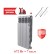 Биметаллический радиатор Радиатор Royal Thermo Revolution Bimetall 500 4 сек. боковое подключение (Silver Satin)