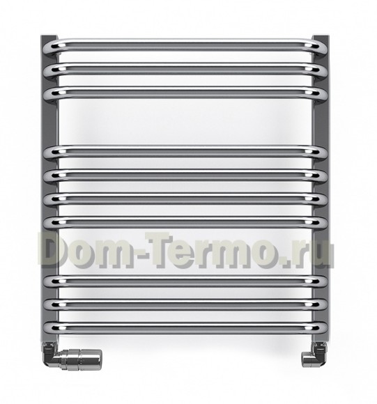 TERMA ALEX (хром) 500-540 мм водяные и электрические полотенцесушители с терморегулятором фото Dom-Termo.ru