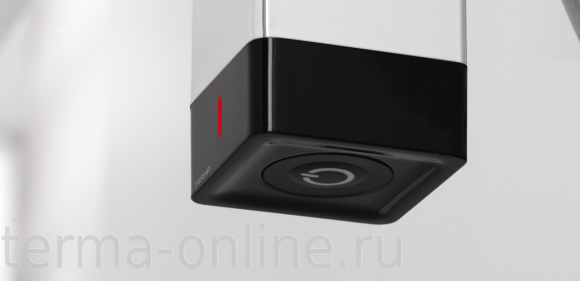 Электро ТЭН TERMA ONE K30x30 внешний 600 Вт черный RAL 9005 с проводом и вилкой