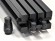Стальной трубчатый радиатор KZTO Quadrum 30V 2-1250 (выбор подключения и цвета) основная палитра цветов