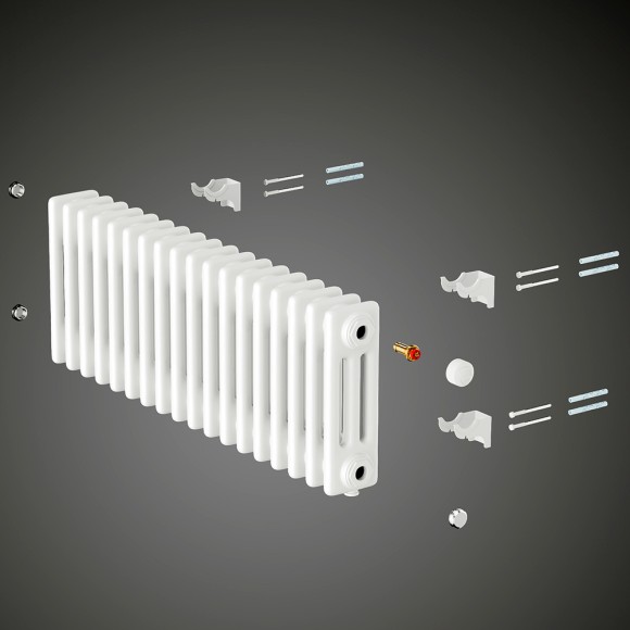 Стальной трубчатый радиатор Royal Thermo Insignia VC3050 30 сек (Нижнее подключение) белый RAL 9016 Стальной трубчатый радиатор Royal Thermo Insignia VC3050 30 сек (Нижнее подключение) белый RAL 9016