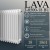 Стальной трубчатый радиатор PRIMOCLIMA LAVA 3-0500 BU 18 сек. белый (Нижнее подключения)