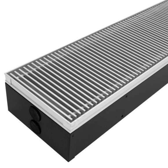 Внутрипольный конвектор Itermic ITTBZ 090.300 (выбор длины и типа решетки)