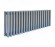 Стальной трубчатый радиатор KZTO RADIATOR Гармония А25 N 2-300 (Боковое / нижнее подключение)