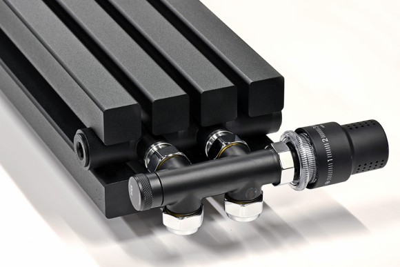 Стальной трубчатый радиатор KZTO Quadrum 30V 2-1750 (выбор подключения и цвета) основная палитра цветов