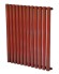 Стальной трубчатый радиатор KZTO RADIATOR Гармония 1-1000 (Боковое / нижнее подключение)