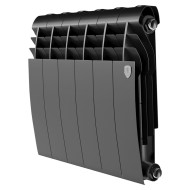 Биметаллический радиатор Радиатор Royal Thermo BiLiner 350 6 сек. боковое подключение (Noir Sable) Биметаллический радиатор Радиатор Royal Thermo BiLiner 350 6 сек. боковое подключение (Noir Sable)