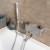 Wasserkraft Alme 1501 Смеситель для ванны с коротким изливом (хром)