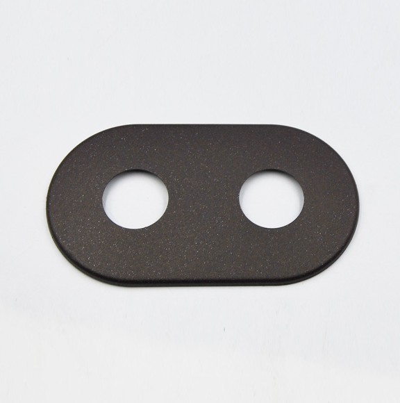 Отражатель двойной 50 мм VARIO TERM 1/2" (цвет черный матовый)*