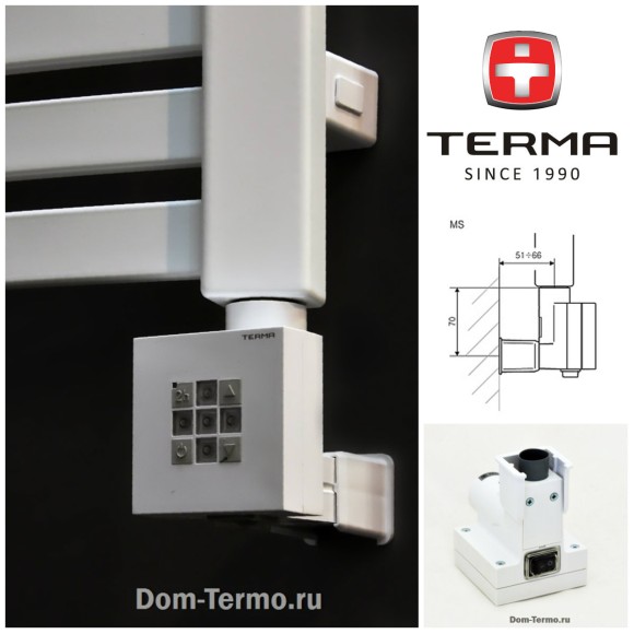 Блок управления Terma KTX 2 MS, КТХ 2 MS белый, скрытое подключение, Электронагреватель Terma-split, ТЭН 300 Вт, фото Блок управления Terma KTX 2 MS, КТХ 2 MS белый, скрытое подключение, Электронагреватель Terma-split, ТЭН 300 Вт, фото