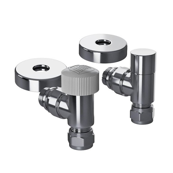 Набор термостатический угловой Royal Thermo Design Pro 15мм М30х1,5 Хром (выбор термостата) Набор термостатический угловой Royal Thermo Design Pro 15мм М30х1,5 Хром (выбор термостата)
