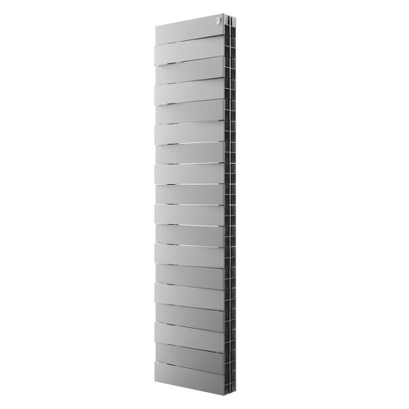 Вертикальный радиатор Royal Thermo PianoForte TOWER 300 18 сек Silver Satin нижнее подключение Вертикальный радиатор Royal Thermo PianoForte TOWER 300 18 сек Silver Satin нижнее подключение