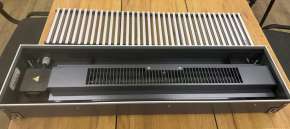 Электрический внутрипольный конвектор Savva KV Electro 200х90 (выбор длины и цвета решетки тип 2002)