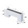 Напольный конвектор Royal Thermo STEP-130/130-2-N-WT-LG-NA белый (выбор длины)