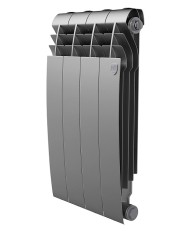 Биметаллический радиатор Радиатор Royal Thermo BiLiner 500 4 сек. боковое подключение (Silver Satin) Биметаллический радиатор Радиатор Royal Thermo BiLiner 500 4 сек. боковое подключение (Silver Satin)