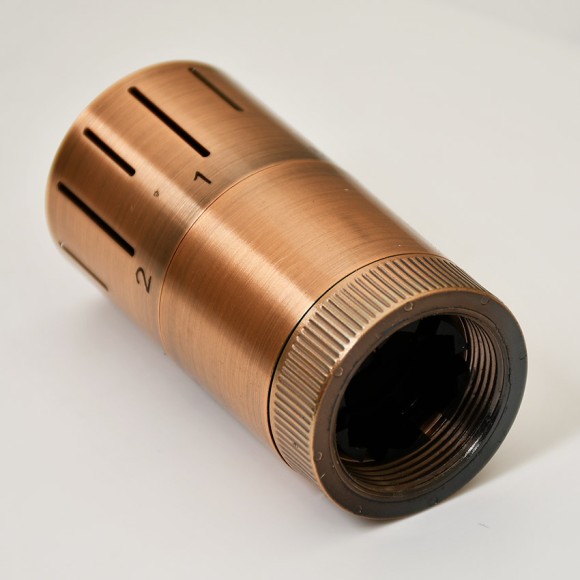 Термостатическая головка Delta PEARL M30x1,5 RED BRONZE (444RED BRONZE)