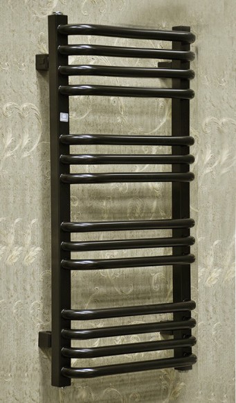 TERMA ALEX 400x760 мм (черный) электрический полотенцесушитель