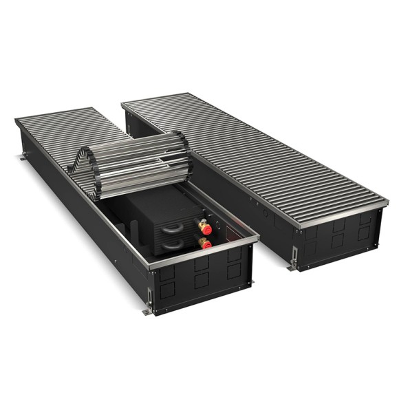 Внутрипольный конвектор Royal Thermo ATRIUM 250.150 (выбор длины и цвета решетки)
