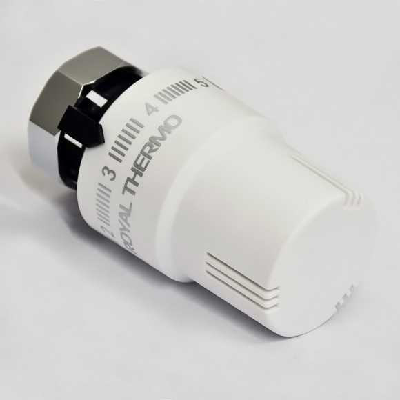Термоголовка жидкостная ROYAL THERMO М30х1,5 (Белый)
