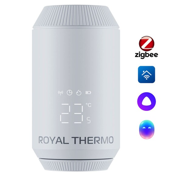 Термостат радиаторный электронный Royal Thermo Smart Heat 2.0 (Белый)