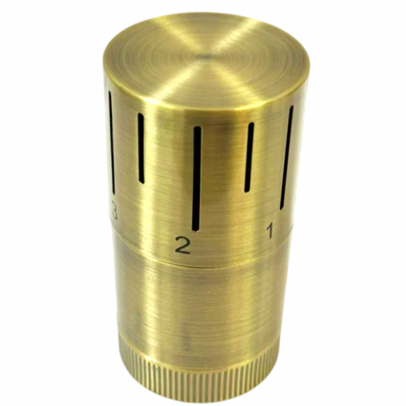 Термостатическая головка Delta PEARL M30x1,5 BRONZE (444BRONZE)