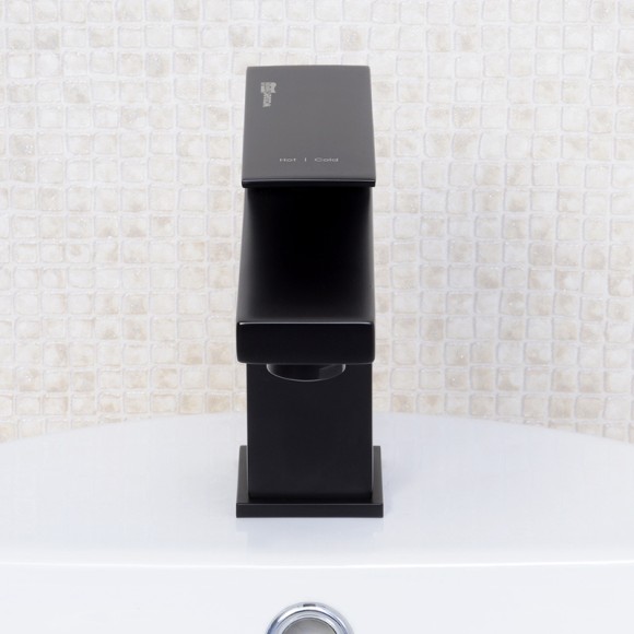 Wasserkraft Abens 2003 Смеситель для умывальника (черный Soft-touch) Wasserkraft Abens 2003 Смеситель для умывальника (черный Soft-touch)