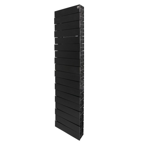 Вертикальный радиатор Royal Thermo PianoForte TOWER 200 18 сек Noir Sable нижнее подключение