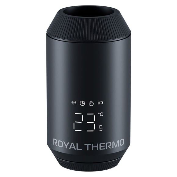 Термостат радиаторный электронный Royal Thermo Smart Heat 2.0 (Черный)