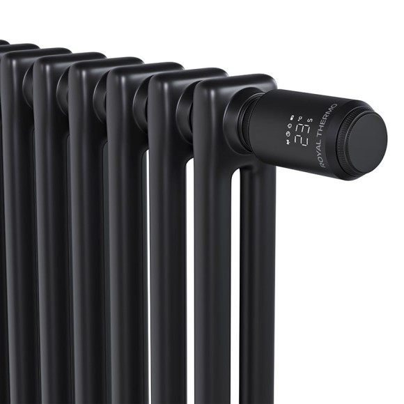 Термостат радиаторный электронный Royal Thermo Smart Heat 2.0 (Черный)