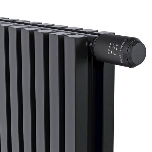 Термостат радиаторный электронный Royal Thermo Smart Heat 2.0 (Черный)
