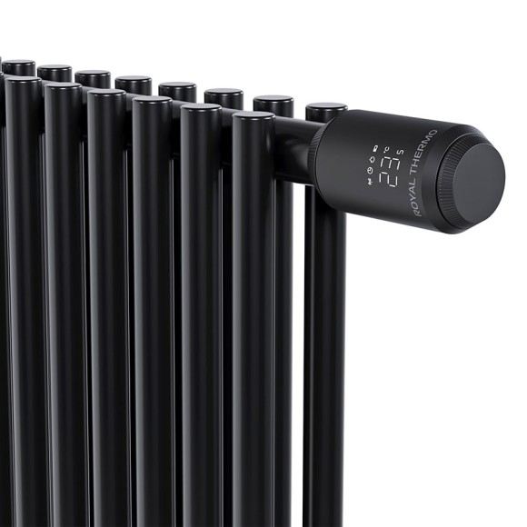 Термостат радиаторный электронный Royal Thermo Smart Heat 2.0 (Черный)