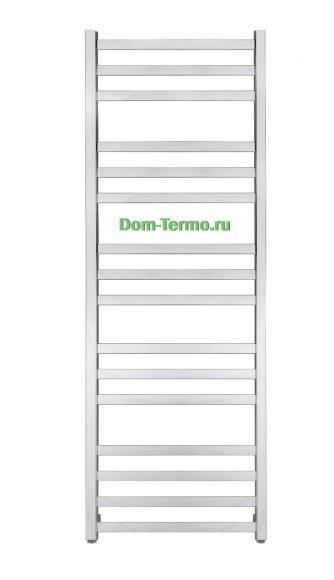 GROTA Vento 530*1500мм, Полотенцесушитель Грота, водяной, электрический, хром, белый, дизайн радиатор из нержавеющей стали, дизайнерские полотенцесушители фото, комплект уголков квадрат для подключения водяного полотенцесушителя