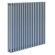 Стальной трубчатый радиатор KZTO RADIATOR Гармония А25 N 2-1000 (Боковое / нижнее подключение)