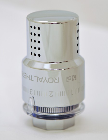 Термоголовка жидкостная ROYAL THERMO Design М30х1,5 (Хром)*