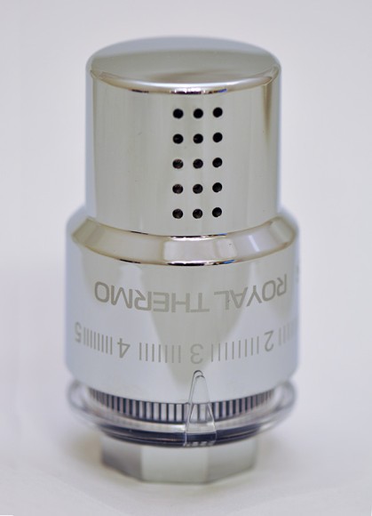 Термоголовка жидкостная ROYAL THERMO Design М30х1,5 (Хром)*