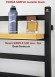 TERMA SIMPLE, metallic black, Электрический полотенцесушитель, черный RAL 9005, вешалки и полки TERMA SIMPLE 500, полка TERMA SIMPLE 500 мм, фото