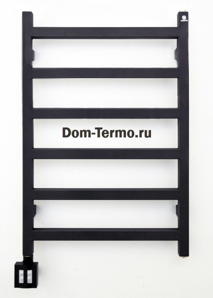 TERMA SIMPLE 500x720 мм (черный) электрический полотенцесушитель