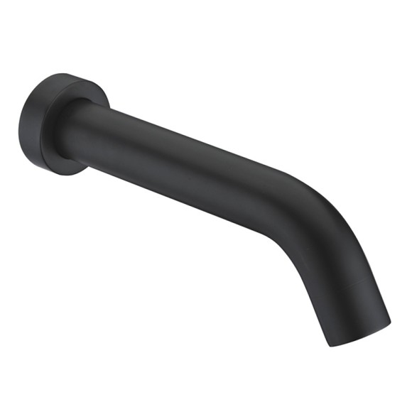 Wasserkraft A084 Настенный излив для ванны (черный Soft-touch)