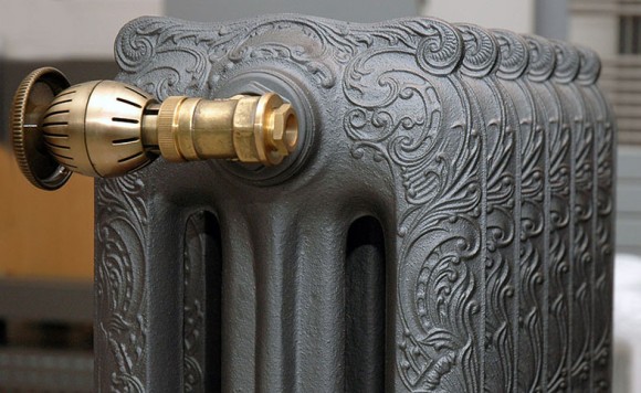 Чугунный Ретро радиатор под старину EXEMET Mirabella 600 серый, Россия