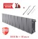 Биметаллический радиатор Royal Thermo PianoForte 200 18 сек. VR80 нижнее 80 мм подключение (Silver Satin) Биметаллический радиатор Royal Thermo PianoForte 200 18 сек. VR80 нижнее 80 мм подключение (Silver Satin)