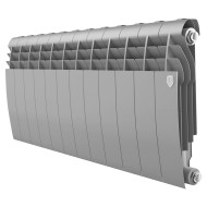 Биметаллический радиатор Радиатор Royal Thermo BiLiner 350 12 сек. боковое подключение (Silver Satin)